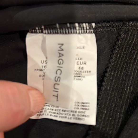 NWOT Magicsuit Solid Blair Fringe One Piece - Picture 13 of 16